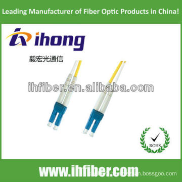 LC Singlemode Duplex Fiber Optic Patch Cord manufacturer with high quality